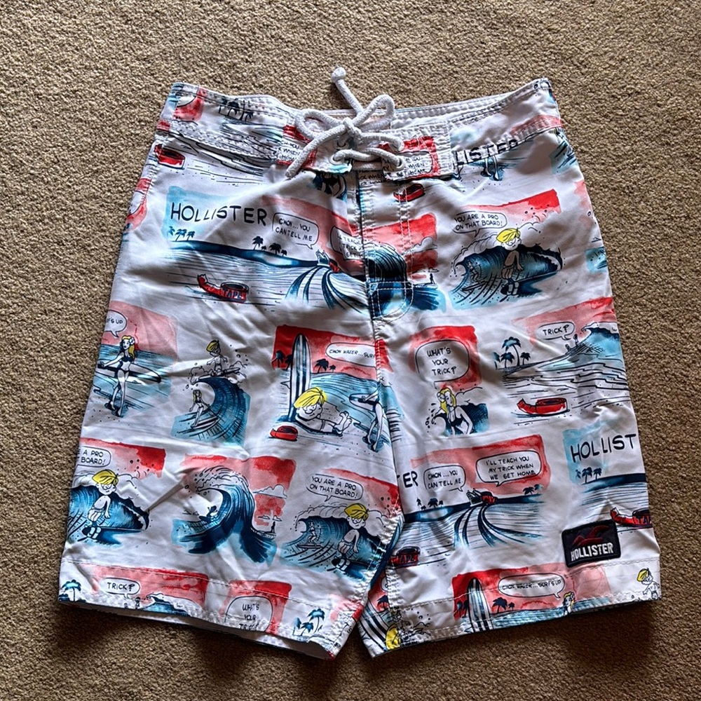 Hollister Graphic Shorts